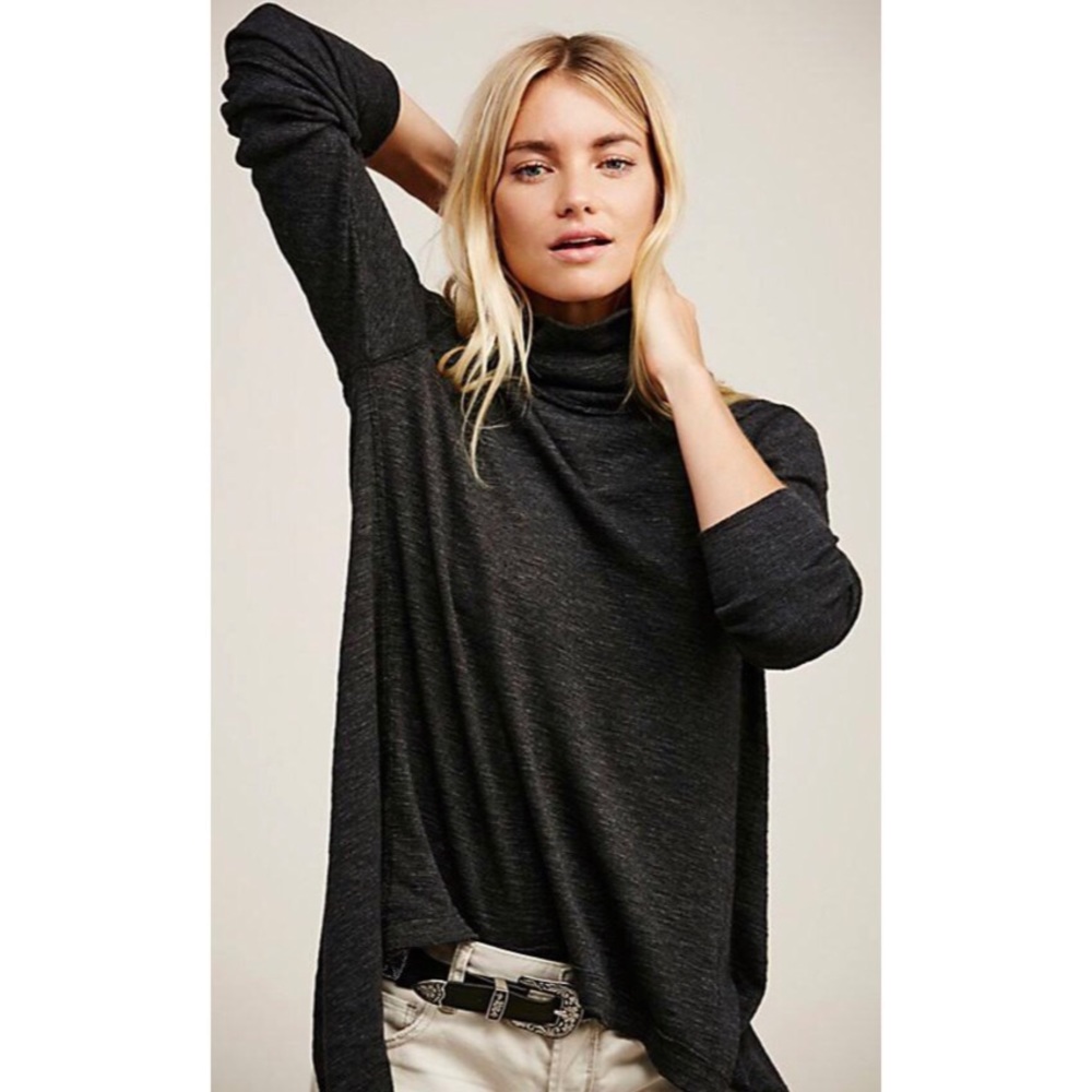 NWOT We The Free Split Back Turtleneck